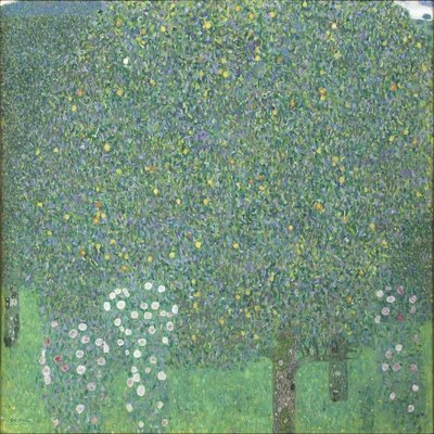 Rose sotto gli alberi da Gustav Klimt